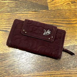 Vera Bradley Quilted Tri-Fold Wallet